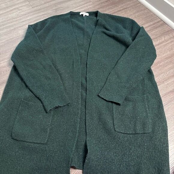 Cozy Walker Cardigan Heathered Green XL VGUC - Picture 3 of 4